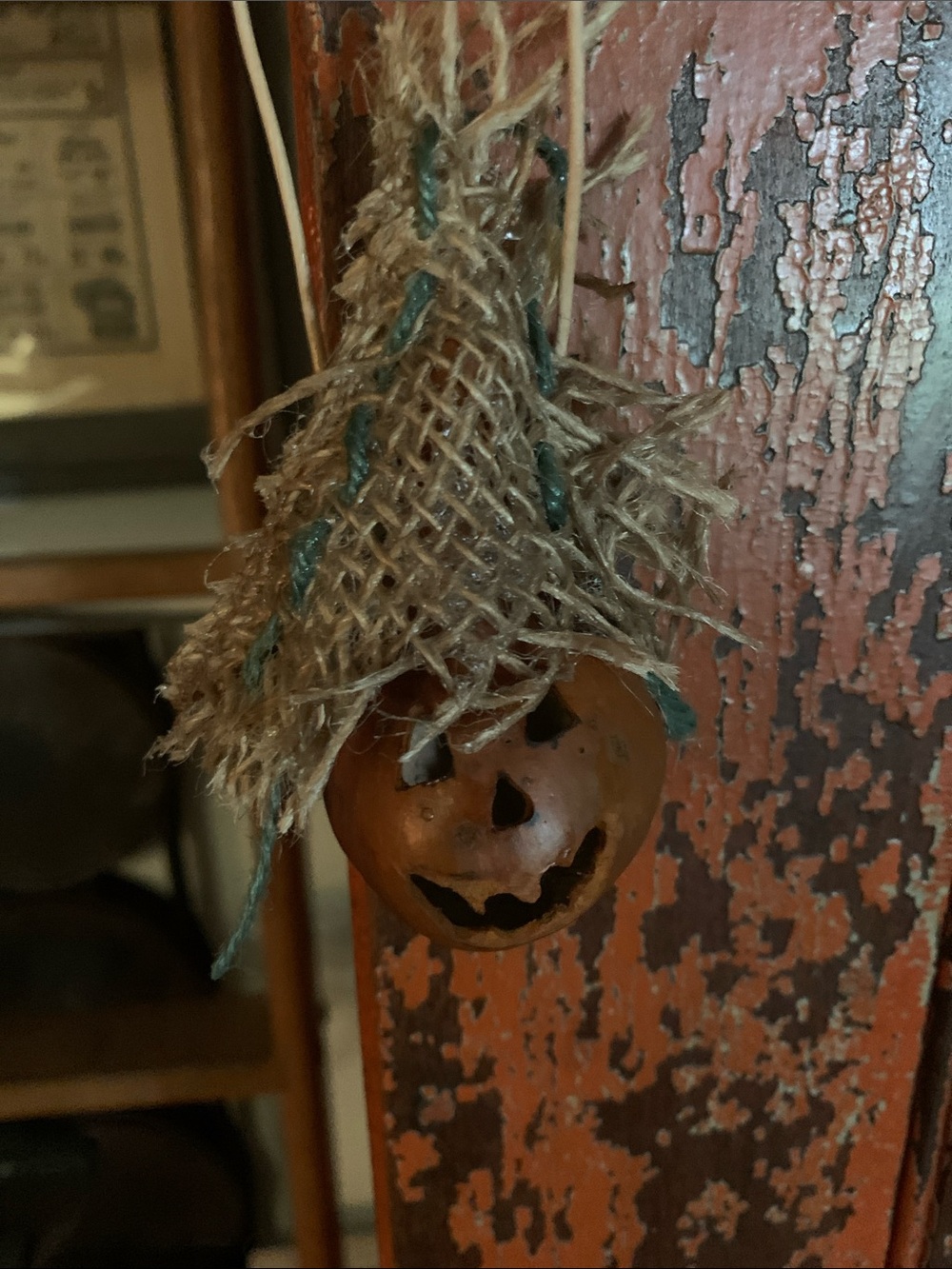 Miniature gourd pumpkin necklace